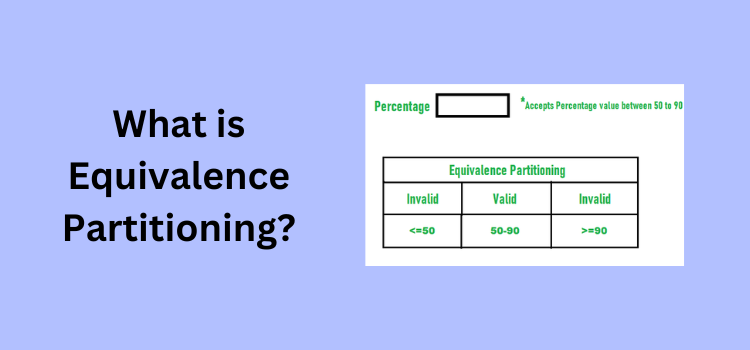 What is Equivalence Partitioning