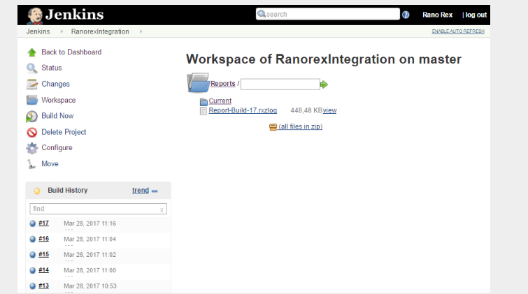 ranorex studio integration