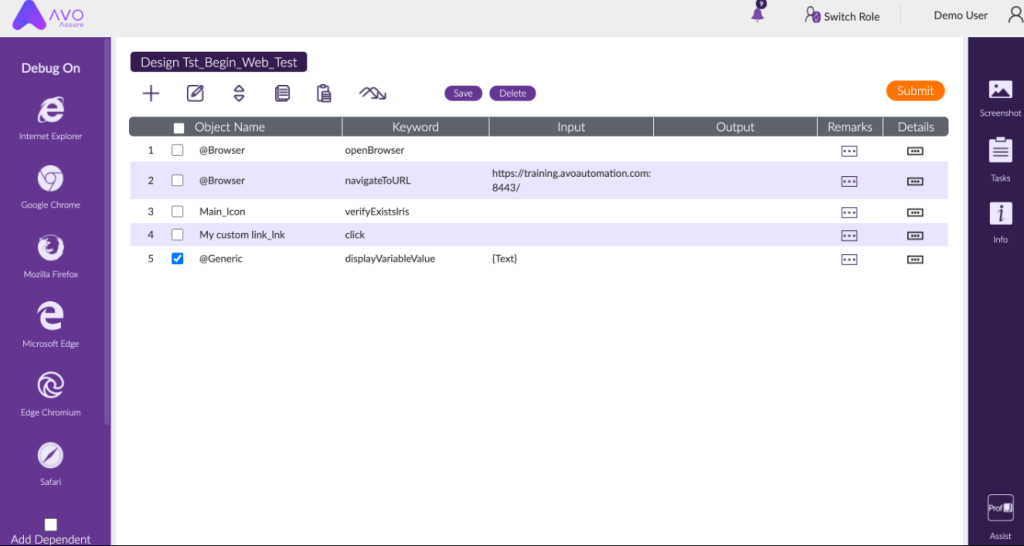 avo assure Test Case Management