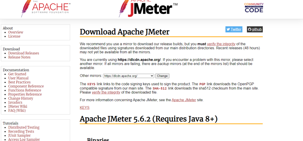 JMeter download