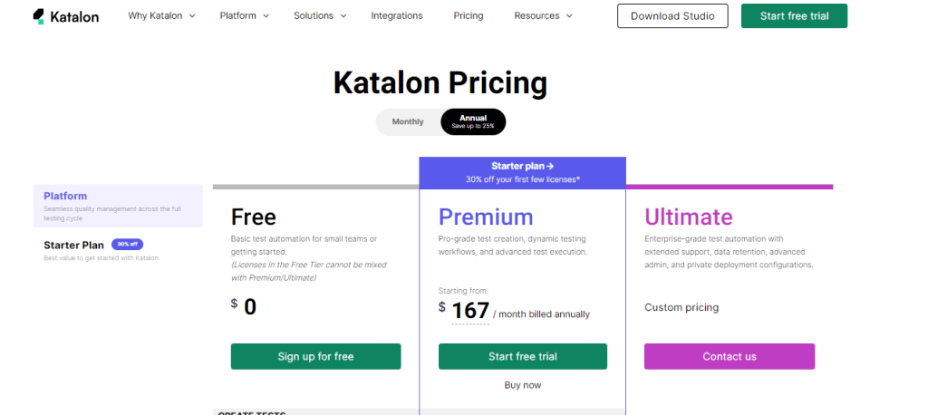 Katlon Studio Pricing