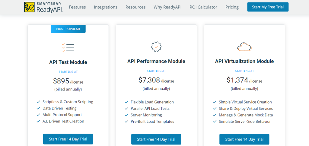 readyapi pricing