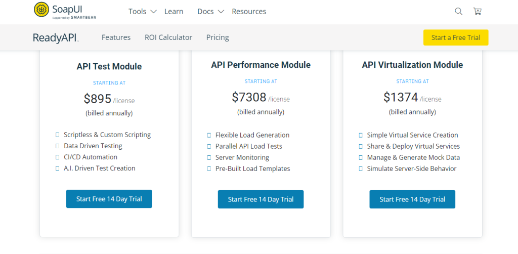 soapui pricing