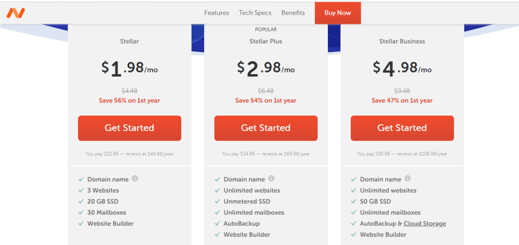 Namecheap Pricing