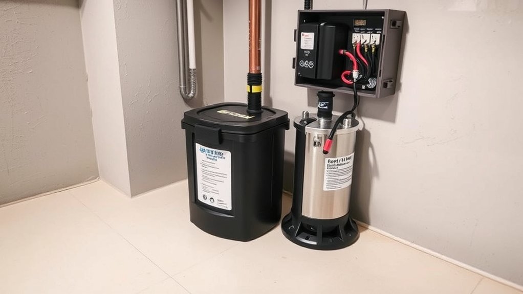 battery backup sump pump considerations