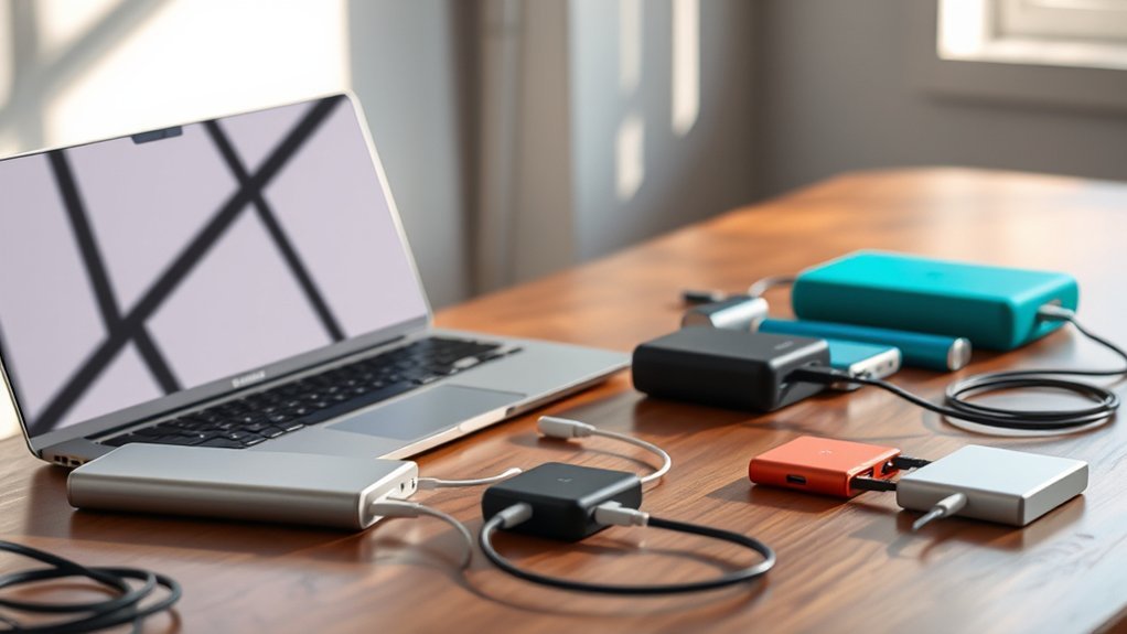 battery capacity compatibility ports