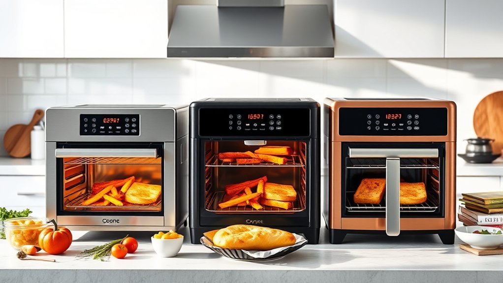 cooking functions and capacity