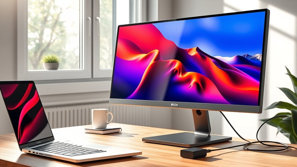 display quality and connectivity