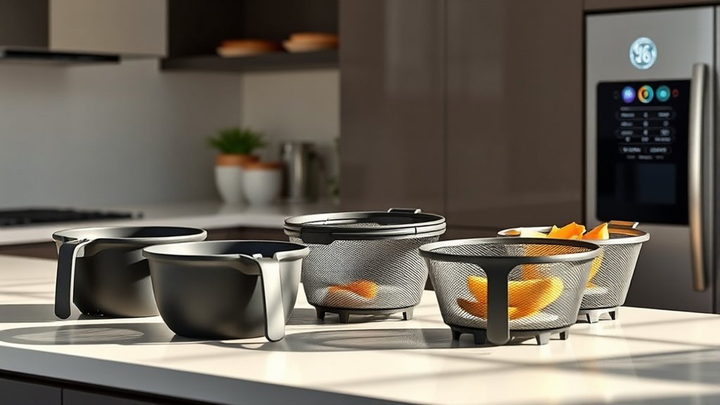 top air fryer baskets
