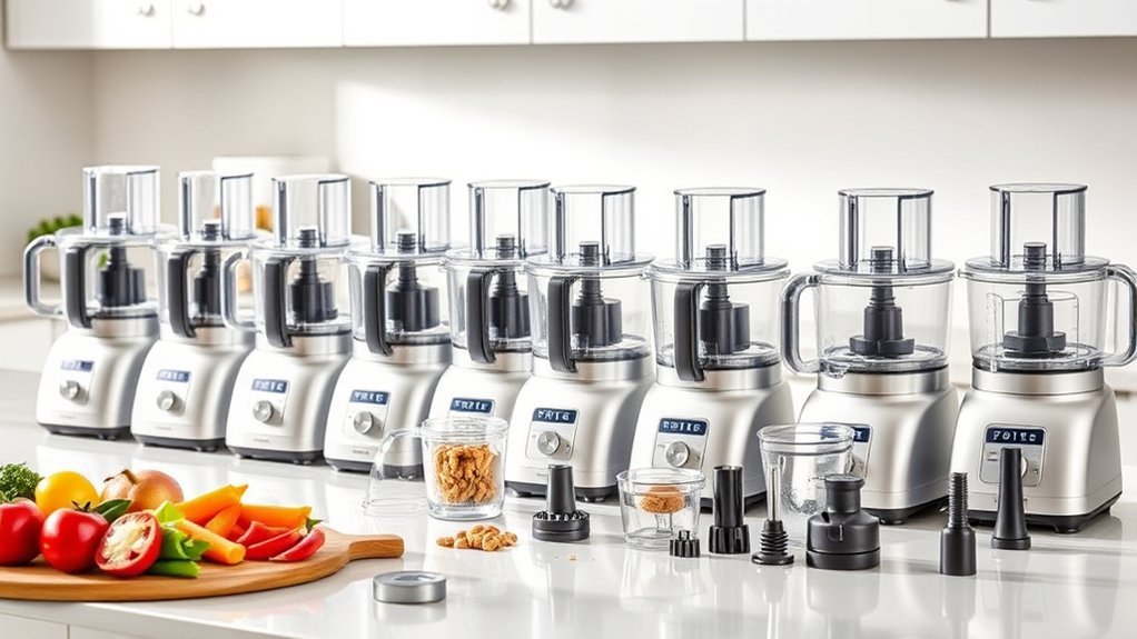 top eight cup food processors