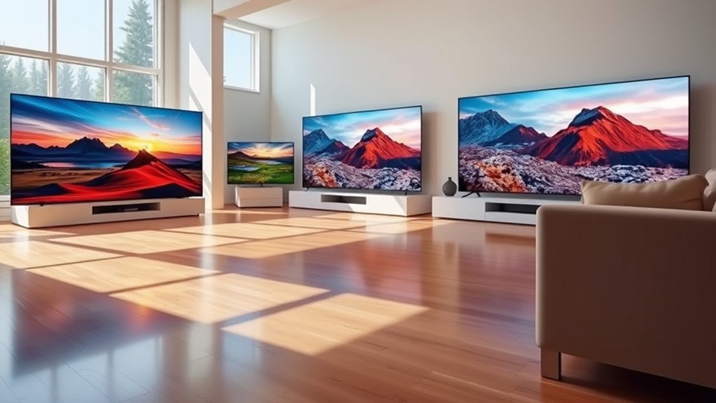 top large screen tvs